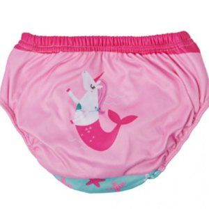 SwimWays Swim Diaper - Pink‎ Mermicorn Medium